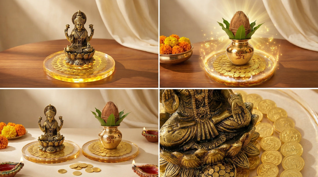 Setting Up Your Kalash on Lakshmi Peeta Varalakshmi Vratam Special