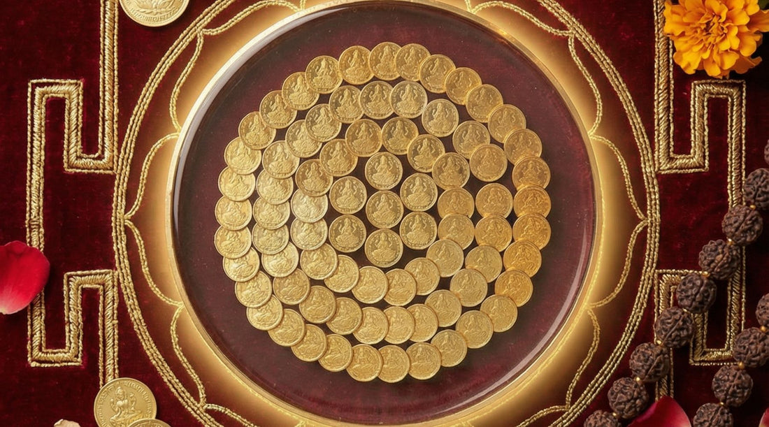 Lakshmi Peeta aligned with the home's Brahma Sthan to balance cosmic energy and perfect Vastu placement
