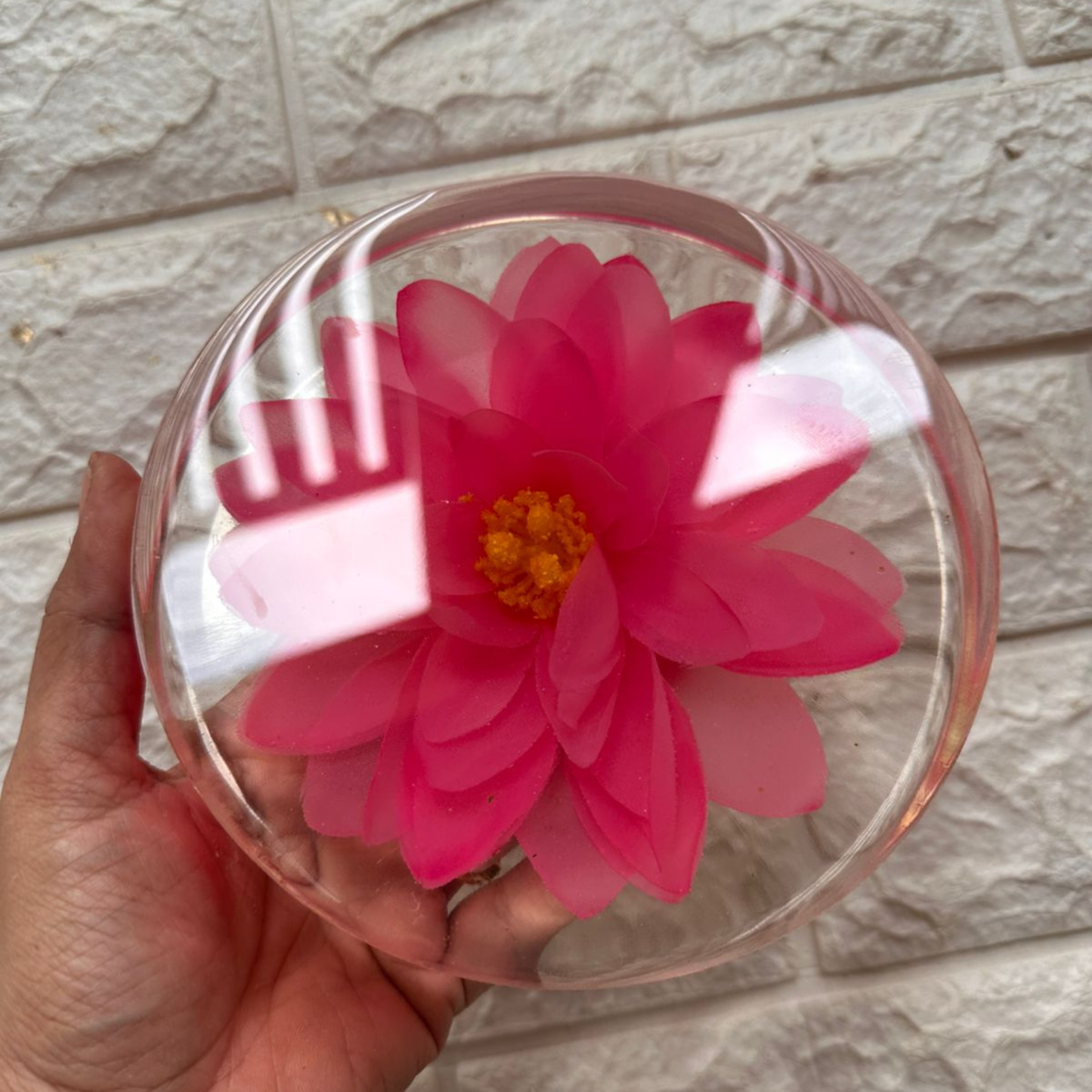 Lakshmi Kamala – Handcrafted Lotus Stand for Lakshmi Idols