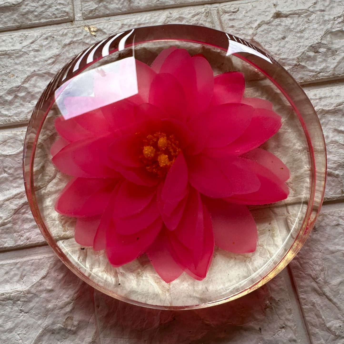 Lakshmi Kamala – Handcrafted Lotus Stand for Lakshmi Idols