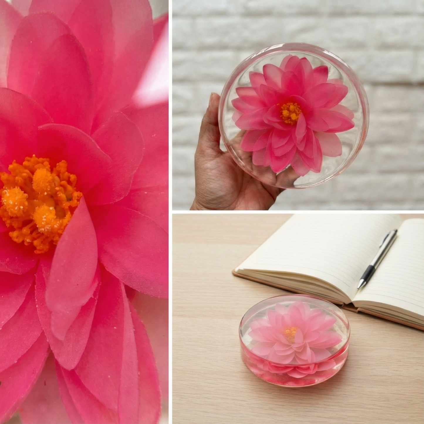 Lakshmi Kamala – Handcrafted Lotus Stand for Lakshmi Idols